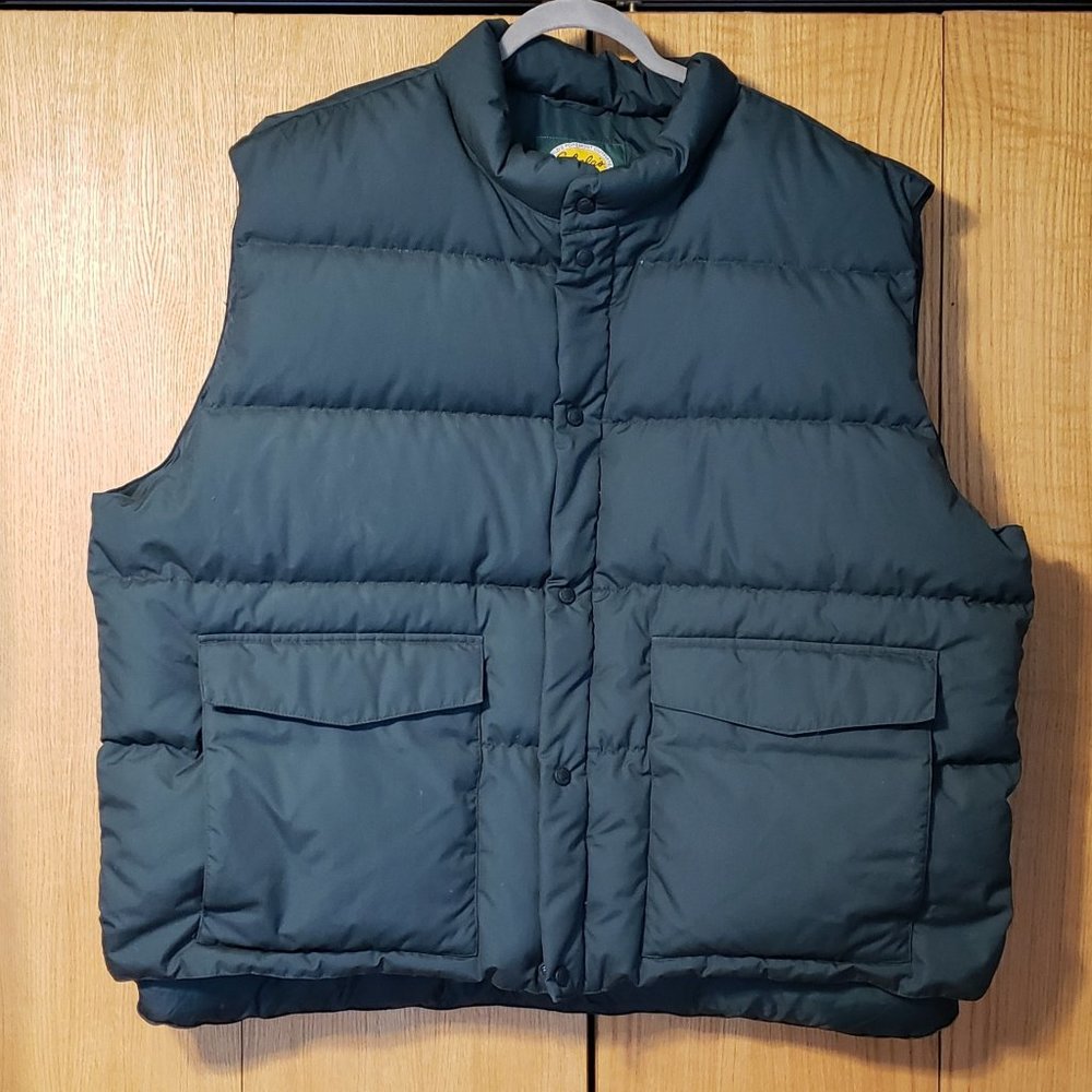 Cabelas Premier Northern Goose Down Vest Size 3XLT
